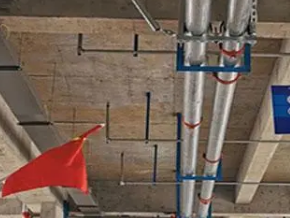 赞皇管廊支架的安装方法